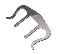 Soporte de acero para partituras de música compatible con soportes de piano para mantener firmemente posicionado durante ensayos instrumentales o corales (negro)