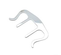 Soporte de acero para partituras de música compatible con soportes de piano para mantener firmemente posicionado durante ensayos instrumentales o corales (cromo)