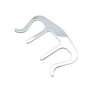 Soporte de acero para partituras de piano para mantener una posición segura durante la práctica de canto o conducción instrumental (cromo)