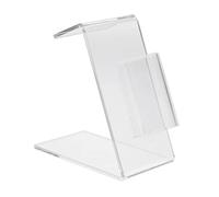 Soporte de acrílico para ametralladora, tubo, punta de tatuaje, agarre de 3/4 pulgadas, color negro