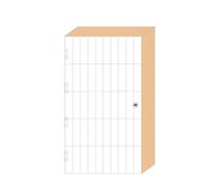 Soporte de acrílico transparente de 5 niveles para teléfono móvil, estuche compacto de escritorio para teléfonos inteligentes, solución de almacenamiento que ahorra espacio para el hogar y la oficina
