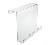Soporte de acrílico transparente para libro y tableta para bicicleta estática, máquina elíptica, bicicleta reclinada; estante de lectura para equipos de gimnasio