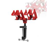 Soporte de aerógrafo de liberación rápida Ajustable 360 Rotación Spray Pen pluma para artistas Pintores ABS Construcción de aleación de aluminio 200x150x90 mm