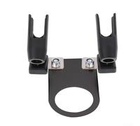 Soporte de aerógrafo para compresor, soporte de pulverización de metal y plástico, accesorios con soporte regulador, capacidad para hasta 2 modelos de aerógrafo, negro y plateado