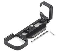 Soporte de Agarre Manual en Forma de L de Liberación Rápida de Aleación de Aluminio para Cámara sin EspejoA6000, Liviano, Portátil conDesmontable, Compatible con Soporte de