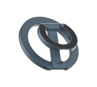 Soporte de agarre para teléfono: agarre de 2.24 pulgadas, soporte de aleación de aluminio, soporte magnético de dos caras con rotación de 360 grados y de dedo integrado para uso manos libres