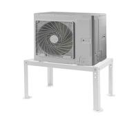 Soporte de aire acondicionado exterior resistente, soporte universal ajustable para instalación de unidades de bomba de calor sin conductos