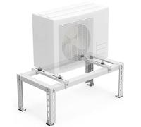 Soporte de aire acondicionado resistente, montaje en tierra para sistemas mini split y bombas de calor, base de suelo para unidades de condensador y manipulador de aire e instalación fiable