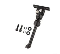 Soporte de ajuste de precisión compatible con Gotrax para scooter Gxl V2, soporte lateral de aleación de aluminio ligero, soporte de pie negro de larga duración para estacionamiento fiable (soporte de