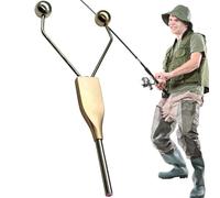 Soporte de Alambre de Lata para Montaje de Moscas, Lata de Pescador para Montaje de Moscas | Portalatas de con Mosca de Acero Inoxidable | Padre Trucha Captura Carrete Herramienta Pescador Gadge