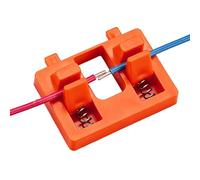 Soporte de alambre de soldadura, abrazadera de accesorio inalámbrico portátil, soporte de electrodos, accesorio de soldadura de alambre, para taller, banco de trabajo, reparación de placas de circuito