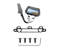 Soporte de aleación de aluminio + cordón de poliuretano para control DJI RC PRO/Smart, botones individuales y dobles conmutables (soporte)