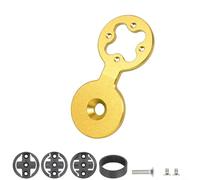 Soporte de aleación de aluminio para auriculares de bicicleta para Garmin Edge 20/25/200/500/510/520/800/810/820/1000/1030, para WAHOO y para BRYTON Rider Series, soporte GPS con pernos para carretera