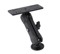 Soporte de aleación de aluminio para buscador de peces con bola de 38 mm, brazo electrónico marino de 5.9 pulgadas compatible con Garmin, Humminbird, Lowrance y más