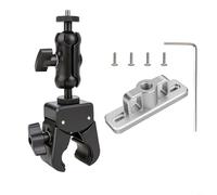 Soporte de aleación de aluminio, para DJI para mandos a distancia Mavic 4 Pro y NEO2, soporte de ciclismo ajustable con almohadillas antideslizantes, para imágenes aéreas estables manos libres (a)