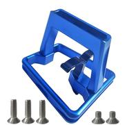 Soporte de aleación de aluminio para estante delantero, adaptador de montaje de base de bicicleta, soporte plegable para bloque frontal de bicicleta
