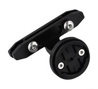 Soporte de aleación de aluminio para sillín de bicicleta Garmin Varia RVR315 RTL510, soporte horizontal para cámaras de visión trasera y acción, negro