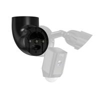 Soporte de alero para cámara Ring Floodlight con cable Pro/Plus, reflector de iluminación inteligente Ring con cable, cámara de luz de inundación con cable y cámara de reflector Wyze V2/Pro y cámara