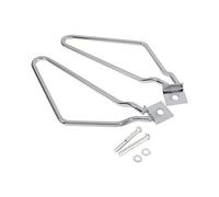 Soporte de alforjas de motocicleta, 2 soportes de montaje de alforjas de motocicleta para XL883/1200 HD1450/1584(astilla)