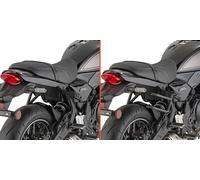 Soporte de alforjas Kappa fijación rápida Remove-X para KAWASAKI Z 650 RS 22-26