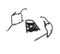 Soporte de alforjas Laterales para Caja Superior Motocicleta, para BMW F800GS F700GS 2009-2017 Portaequipajes Moto(Negro)
