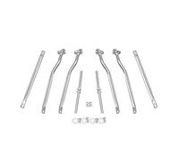 Soporte de alforjas para Yamaha XVS 650 Drag Star SU2 Cromo