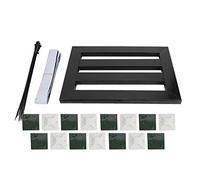 Soporte de alimentación para pedales de guitarra: soporte de metal resistente para pedales de efectos, organizador para pedaltrain Classic Novo Terra Series y más