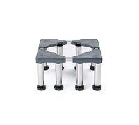 Soporte de almacenamiento ajustable resistente para lavadoras, secadoras, refrigeradores, aire acondicionado y lavavajillas, ahorra espacio con soporte antivibración de 20 cm