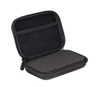 Soporte de Almacenamiento de Aceite Esencial 30 Botellas 1-3ML Estuche Portátil de Viaje con Bolsillo de Malla E Inserto de Espuma para Aromaterapia(Black)