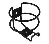 Soporte de almacenamiento de bebidas de agua de metal, 3,58 x 3,46 x 3,46 x 3,39 pulgadas, organizador de copas de soporte estable, estante de botellas de fácil instalación, ideal para camiones