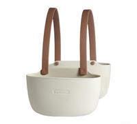 Soporte de almacenamiento de esponja para fregadero con diseño de cesta de drenaje para esponjas de jabón y paños de limpieza, mantiene las encimeras secas y ordenadas en la cocina o el baño (café