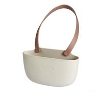 Soporte de almacenamiento de esponja para fregadero con diseño de cesta de drenaje para esponjas de jabón y paños de limpieza, mantiene las encimeras secas y ordenadas en la cocina o el baño (café