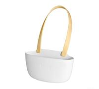 Soporte de almacenamiento de esponja para fregadero con diseño de cesta de drenaje para esponjas de jabón y paños de limpieza, mantiene las encimeras secas y ordenadas en la cocina o el baño (beige
