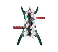 Soporte de almacenamiento de luces navideñas, mango giratorio, organización multiusos del hogar, almacenamiento de decoración navideña, organizador de cables multiusos, para cables de extensión