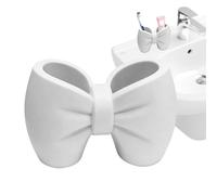 Soporte de almacenamiento para baño, soporte para pasta de dientes, acrílico duradero con acabado brillante, organizador de encimera para afeitar, producto de accesorios de baño, peine limpiador de