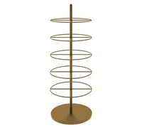 Soporte de almacenamiento para bufandas, colgador de metal giratorio de 360° para calcetines, ropa interior, exhibición multifuncional para tiendas minoristas, tiendas de ropa, espacios pequeños y