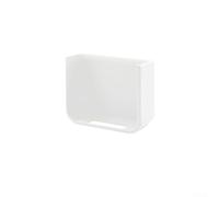 Soporte de almacenamiento para consola de montaje en pared R36S diseñado para la integración de tablero de clavijas SKADIS que ofrece un soporte estable para hardware y accesorios de juegos (blanco)