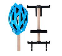 Soporte de almacenamiento para equipamiento ciclismo, percha de almacenamiento multifunción | Rack de casco | para casa, garaje interior, salón, apartamento de pared, cobertizo, gafas de zapatos