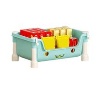 Soporte de almacenamiento para juguetes - Estante de almacenamiento para juguetes, soporte para armario de juguetes | Carro organizador de juguetes multicapa con ruedas, contenedores de almacenamiento