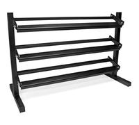 Soporte de almacenamiento para mancuernas 3 niveles VirtuFit Pro 140x60x89 cm Unisex