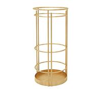 Soporte de almacenamiento para paraguas de metal de ahorro de espacio con bandeja de almacenamiento de agua incorporada, cubo de paraguas de gran capacidad para oficina, hogar, apartamento, hotel