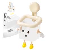 Soporte de almacenamiento para robot, montaje en pared, minimalista, soporte para cepillo de dientes, con fondo de drenaje de agua, estante para ducha, artículos de cocina, cosméticos, apartamento
