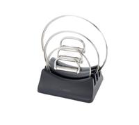 Joseph Joseph Space Soporte Organizador de Tapas, Para 3 Tapas, Ahorro de Espacio en Armarios, Base Antideslizante