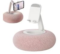 Soporte de almohada para tableta de peluche, soporte de almohada para tablet,Soporte de almohada para teléfono, tableta de cama - Cómodo soporte de almohada para teléfono antideslizante, soporte para