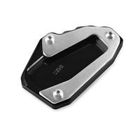 Soporte De Almohadilla De Extensión De Caballete Lateral Base Ampliada Antideslizante Para Ducati Scrambler Desert Sled/Icon/Full Throttle/Icon Dark(Negro)