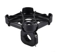 Soporte de altavoz ABS compacto para motocicletas compatible con Bose para SoundLink Micro2Micro, tubo ajustable de 70 mm y 200 mm para un montaje seguro