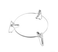 Soporte de altavoz acrílico compatible con Bose For Revolve+ con pies de silicona para una estabilidad y apoyo fiables (es transparente)