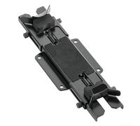 Soporte de altavoz blanco para JBL Flip 4 5 6 Metal Build(Es negro) | Construcción robusta de metal, acabado negro, se adapta a Charge 4/5/6, diseño antivibración, uso en pared o escritorio