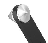 Soporte de altavoz de aluminio a prueba de golpes para chasis, grabadoras de DVD, instrumentos, montaje estable de 30 mm de alto