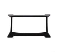 Soporte de altavoz de escritorio acrílico para JBL Charge 5 y Charge 6 - Patas de silicona antideslizantes, base elevada con ranura para tarjetas, diseño resistente a los arañazos de alto brillo
